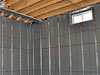 Installation of basement wall insulation in Yonkers, New Rochelle, White Plains