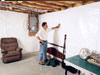 A basement wall covering for creating a vapor barrier on basement walls in New Rochelle, White Plains, Yonkers