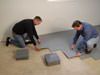 Basement Floor Matting & Vapor Barrier Tiles for carpeting and floor finishing in White Plains, Yonkers, New Rochelle
